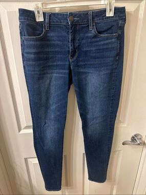 American Eagle Outfitters Navy Blue Skinny Jeans